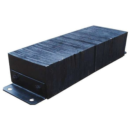 Dock Bumper, 10x6x32 In., Rubber