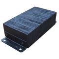 Dock Bumper, 12x6x26 In., Rubber
