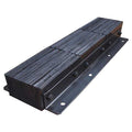 Dock Bumper, 36x4-1/2x13 In., Rubber