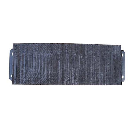 Dock Bumper, 10x4-1/2x32 In., Rubber