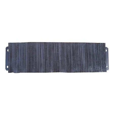 Dock Bumper, 10x4-1/2x38 In., Rubber