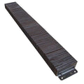 Dock Bumper, 12x4-1/2x98 In., Rubber