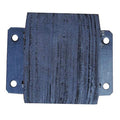 Dock Bumper, 10x6x14 In., Rubber