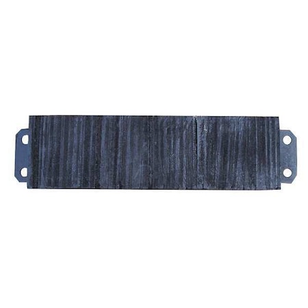 Dock Bumper, 6x4-1/2x26 In., Rubber
