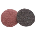 Hook-and-Loop Surface Conditioning Disc, 3" Dia, Non-Vacuum, Aluminum Oxide, 80 Grit, Surface Prep
