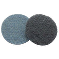 Hook-and-Loop Surface Conditioning Disc, 2" Dia, Non-Vacuum, Aluminum Oxide, 180 Grit, Surface Prep