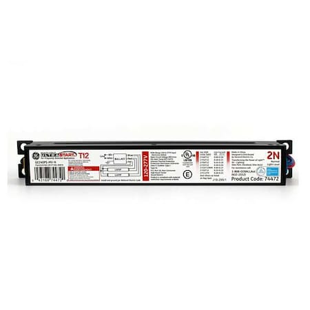GE LIGHTING 65 to 68 Watts, 4 Lamps, Electronic Ballast