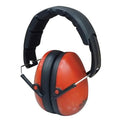 Condor Over-the-Head Ear Muffs, 21 dB NRR, Passive, General Purpose, Red