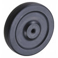 Caster Wheel, Rubber, 5 in., 145 lb.