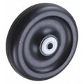 Caster Wheel, Polyolefin, 5in, 350 lb, Black