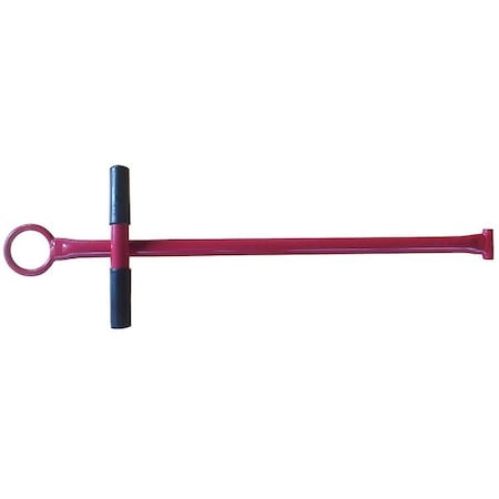 Ring Drawbar, Steel, Length 36 In