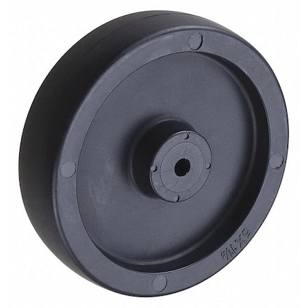 Caster Wheel, Polyolefin, 5 in., 280 lb.