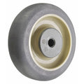 Caster Wheel, TPR, 3 in., 200 lb., Gray Core