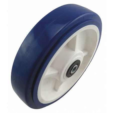 Caster Wheel, Polyurethane, 8 in., 900 lb.
