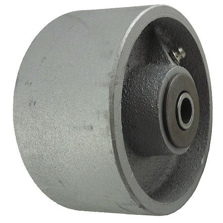 Caster Wheel, Cast Iron, 1000 lb., Gray