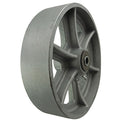Caster Wheel, Cast Iron, 8 in., 1800 lb.