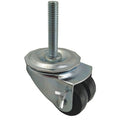 Dual Wheel Swivel Caster w/Brake, 2 in, 200 lb, Standards: ICWM