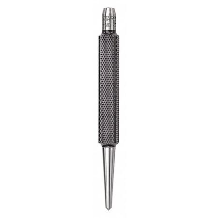 Center Punch, 1/8 in, 4 in, 1 3/8 in