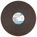 Cut-Off Wheel, 16 in. Dia, AO, 24 G, Black