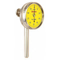 Dial Indicator, Sz 1.437", Range 0 to 5mm