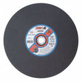 Abrasive Cut-Off Wheel, Type 1, 14 in Dia, 7/64 in Thick, 1 in Arbor Hole Size, Aluminum Oxide