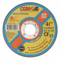 Abrasive Cut-Off Wheel, Type 1, 5 in Dia, 0.045 in Thick, 7/8 in Arbor Hole Size, 36 Grit