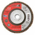 Flap Disc, 4.5x5/8-11, C3 Cmpct Cer Rg, 40G