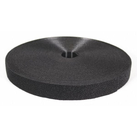 Back-to-Back Strap, No Adhesive, 27.5 yds, 1 in W, Black