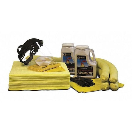 Spill Kit, Acid Neutralizer, 20 gal.