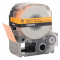 1-1/2 in Black on Orange Label Cartridge