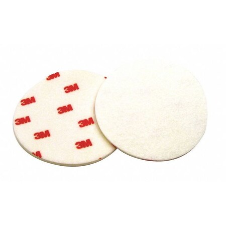 Finesse-it Buffing Pad 09358, 5in Red/Wh, PK200