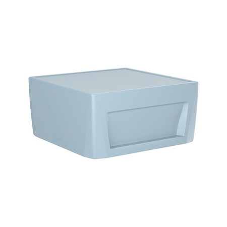 Sync Cube,15 in H,Blue Gray