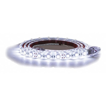 48 Inch 72LED Strip Light with 3M Adhesive Back - Clear And Cool