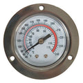 Analog Panel Mt Thermometer, 40 to 240F, Dial Size: 2 in