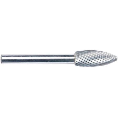 Carbide Bur, Pointed Tree, 1/4