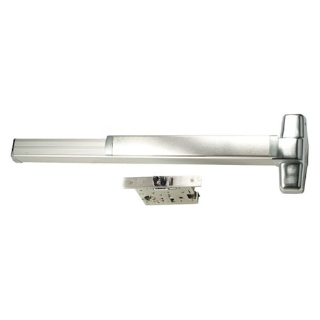 Mortise, Satin Aluminum, 48 in. Door W