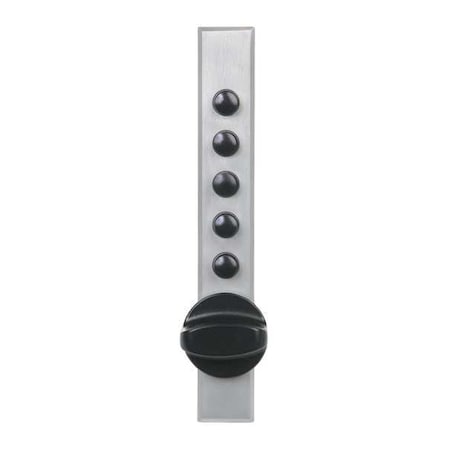 MechanicalPushButtonLock, For Cross Throw