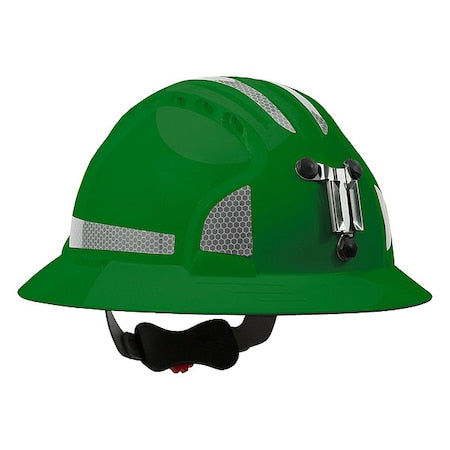 Hard Hat, JSP, HDPE, 6 Point Ratchet, Type 1, Class C, Black