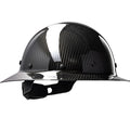 Hard Hat, Carbon Fiber, 8 Point Ratchet, Type 1, Class C, Black