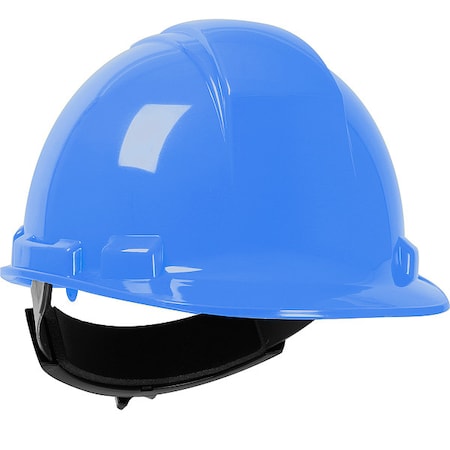 Hard Hat, Dynamic, HDPE, 4 Point Ratchet, Type 1, Class E, Sky Blue