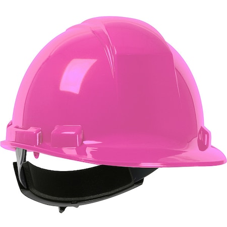Hard Hat, Dynamic, HDPE, 4 Point Ratchet, Type 1, Class E, Pink