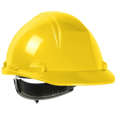 Hard Hat, Dynamic, HDPE, 4 Point Ratchet, Type 2, Class E, Yellow