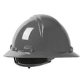 Hard Hat, Dynamic, HDPE, 4 Point Ratchet, Type 1, Class E, Dark Gray