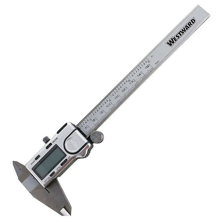 Digital Caliper, Electronic, 0 to 12 In