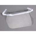 Disposable Face Shield Assembly, Clear Visor, Polyester, Anti-Fog Lens