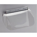 Disposable Face Shield Assembly, Clear Visor, Polyester, Anti-Fog Lens