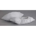 Disposable Shoe Covers, Polyethylene, White, Slip Resistant Sole: No , XL