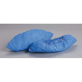 Disposable Shoe Covers, Polyethylene, Blue, Slip Resistant Sole: No , XL