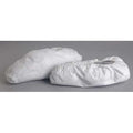 Disposable Shoe Covers, Polyethylene, Polypropylene, White, Slip Resistant Sole: Yes , Universal