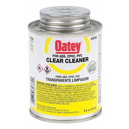 Pipe Cleaner, Low VOC, 8 oz., Clear